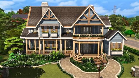 Familiar Country House by plumbobkingdom at Mod The Sims 4 » Sims 4 Updates