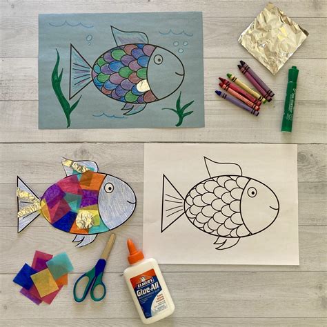 Fun, Really Fun, Rainbow Fish Activities - 4 Kinder Teachers | Rainbow fish activities, Rainbow ...