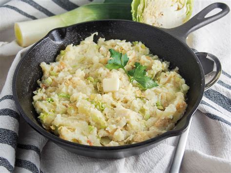 Colcannon (Irish potatoes and cabbage) - Caroline's Cooking