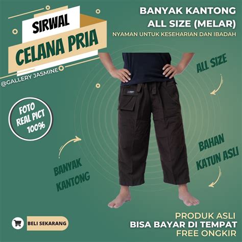 Plain sirwal Pants muslim Men Fighter sirwal Pants by galeryjasmine | Shopee Singapore