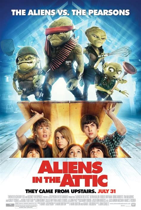 Aliens in the Attic Movie Poster - IMP Awards