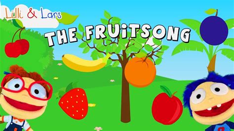 FRUIT SONG for children with lyrics - original nursery rhymes songs ...