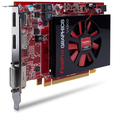 AMD FirePro V4900 1GB GDDR5 PCIe x16 Dual DisplayPort DVI Video Graphics Card | eBay