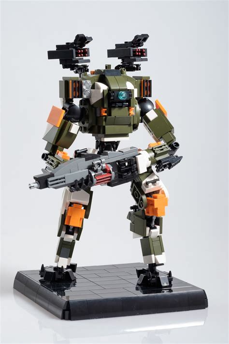 Moc Titan Fall BT-7274 Pioneer Titan Robot Constructor Technical Building Blocks Military Mecha ...