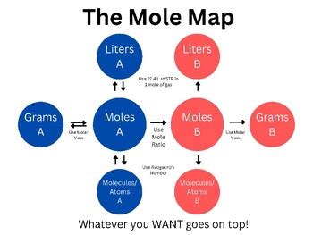 The Mole Map by Hello Chemistry | TPT