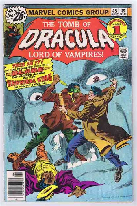 Tomb Of Dracula #45 VG 1st Appearance Deacon Frost 1976 Marvel Comics - Pee Wee Comics