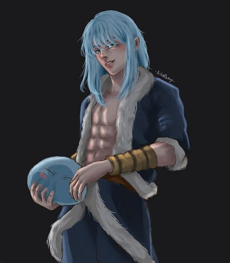 Rimuru Tempest (male version) by artadhays on DeviantArt