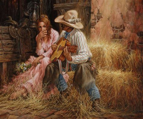 The Boss's Daughter | Western art, Cowboy art, Western paintings