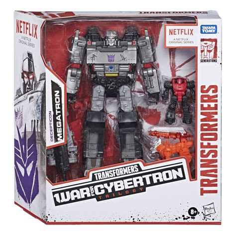 Netflix X Transformers: Siege Voyager Class Megatron Set