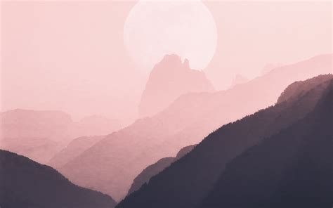 Pink Mountain Wallpapers - 4k, HD Pink Mountain Backgrounds on WallpaperBat