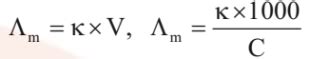 Conductance, Conductivity, Molar & Equivalent Conductivity - Self Study ...