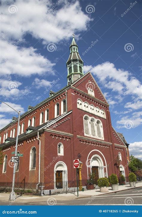 Blessed Virgin Mary of the Annunciation Parish Church in Williamsburg Section in Brooklyn ...