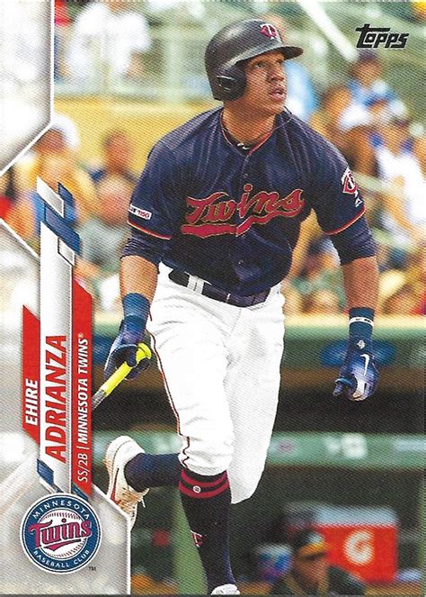 Ehire Adrianza 2020 Topps #690 Minnesota Twins Baseball Card