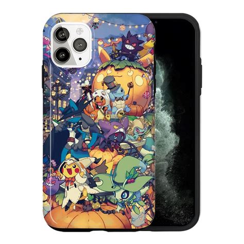 Pokemon Phone Case Seamless Pattern Cover for iPhone 12 11 | Etsy