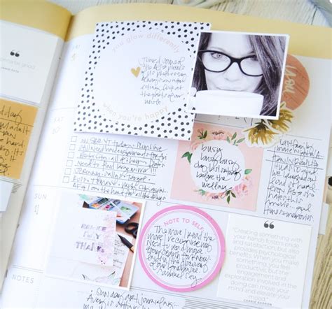 jamie pate: 10 Things Found On a Memory Planner Page