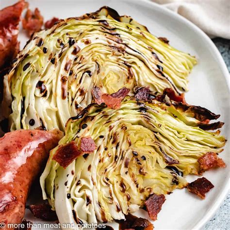 Easy Roasted Cabbage Wedges