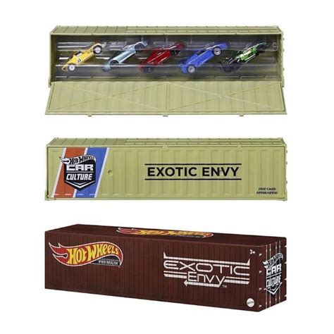 Hot Wheels Exotic Envy Container Set, Hot Wheels – Die Cast Superstore