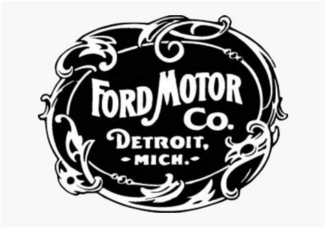 Ford Logos Png - Ford Motor Company Logo 1903, Transparent Png - kindpng