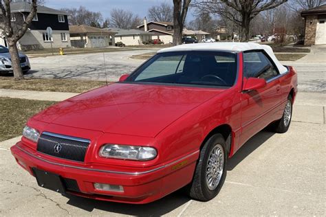 36k-Mile 1995 Chrysler LeBaron GTC LX Convertible for sale on BaT ...