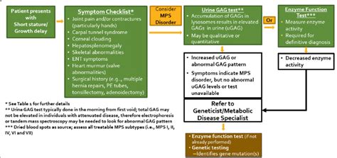 Symptom Checklist and Path to MPS I Diagnosis. The algorithm describes... | Download Scientific ...