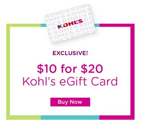 Kohl's Gift Card on Sale