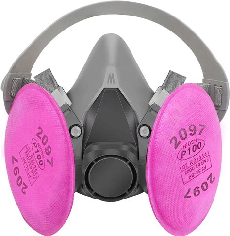 Amazon.com: Ayybf Half Facepiece Reusable Respirator Assembly with ...