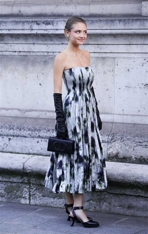 Leni Klum Attends the Dior Fashion Show During 2023 Paris Fashion Week ...