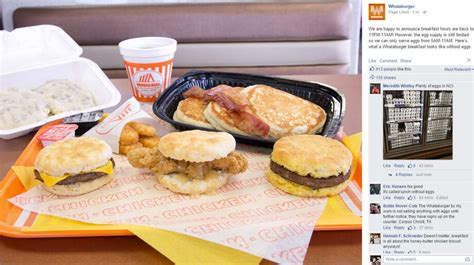 Whataburger returns to normal breakfast hours despite egg shortage ...