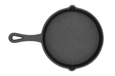 Premium Photo | Cast iron skillet pan isolated on white background Iron ...