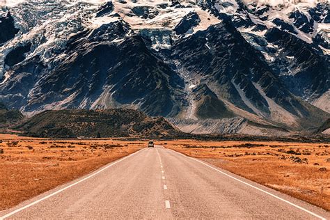 Road to the Mountains | High-Quality Nature Stock Photos ~ Creative Market