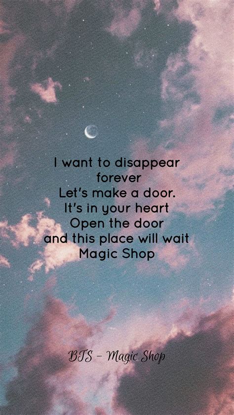 BTS Magic Shop Quotes Wallpapers - Wallpaper Cave