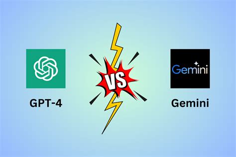 Comparison of Google's Gemini and OpenAI's GPT-4