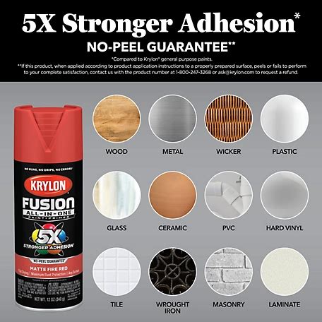 Krylon 12 oz. Fusion All-In-One Spray Paint, Matte at Tractor Supply Co.