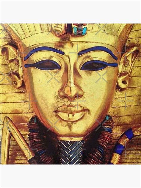 "King Tut Gold Mask" Poster by JayMazzu | Redbubble