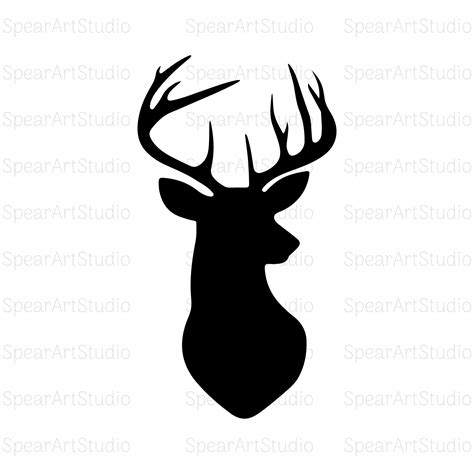 Buck Silhouette Outline