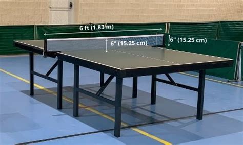 What is the Official Table Tennis Net Height? - TABLE TENNIS ARENA