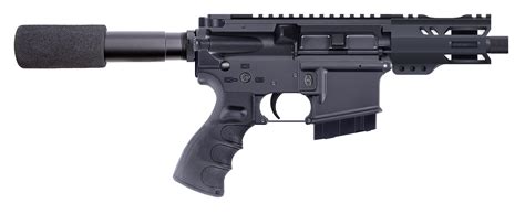 Blemished AR-15 Pistol – 5″ MICRO Barrel / 5.56 NATO / 1:5 / 4″ M-LOK Handguard / Ergo Grip ...