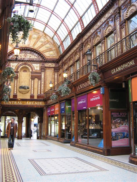 Central Arcade - Newcastle Upon Tyne. Victorian shopping arcade. Had a ...