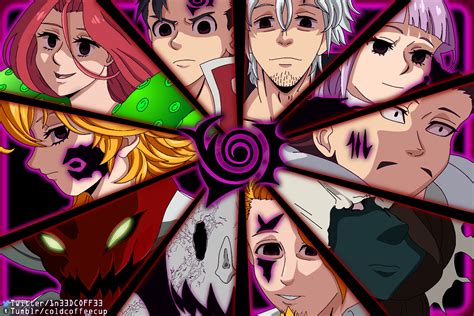 Fan Art of the Seven Deadly Sins