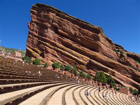 Red Rocks Amphitheatre is a unique outdoor venue in Colorado where musicians take advantage of ...