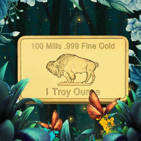 WR One Bullion 1 Troy Ounce Gold Bar 24k 999.9 Gold Plated Fake Bars ...