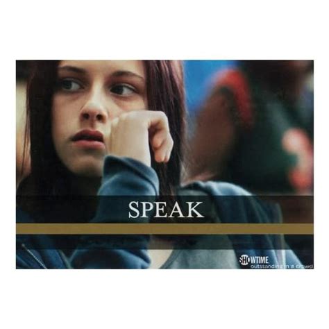 Amazon.com - Speak Movie Poster (11 x 17 Inches - 28cm x 44cm) (2004) Style A -(Kristen Stewart ...