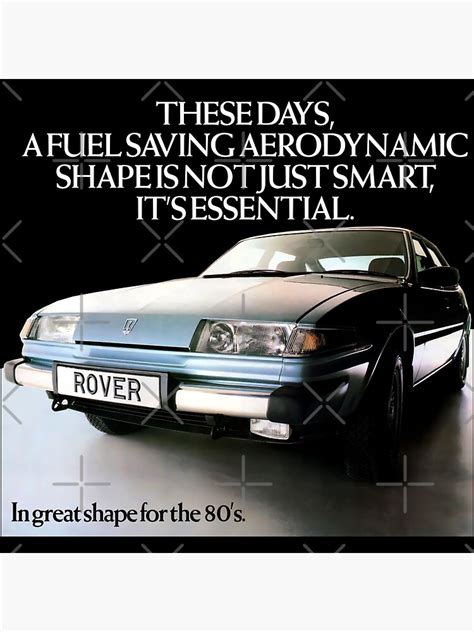 "ROVER SD1 3500 - 1970s ADVERT" Sticker for Sale by ThrowbackM3 | Redbubble