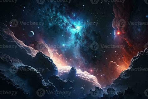 Planet Galaxy Wallpaper Sci-Fi The Beauty of Space In Cosmos Physical Cosmology. generative ai ...