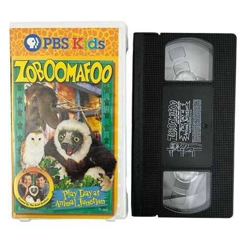 Zoboomafoo Play Day at Animal Junction VHS Clam Shell Tested - Etsy