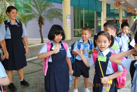 Meridian Primary School Singapore: First Day Of School 2011