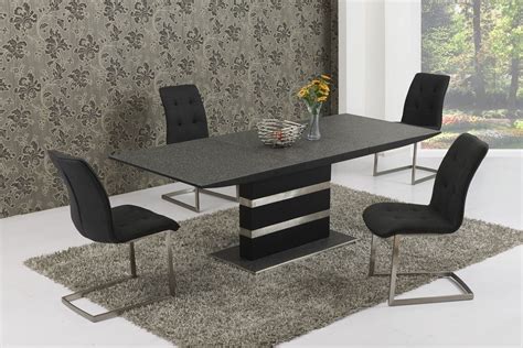 20 Inspirations Black Extendable Dining Tables and Chairs