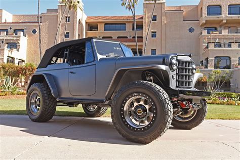 1950, Willys, Jeepster, Offroad, 4x4, Custom, Truck, Jeep, Suv, Hot ...