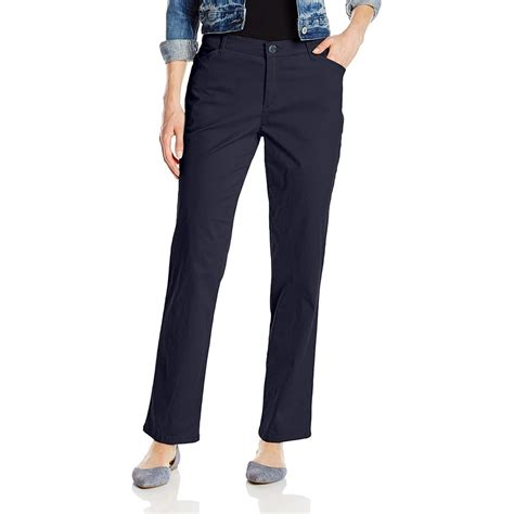 Lee - Womens Chino Pants Petite Short Straight Relaxed Fit 18PS - Walmart.com - Walmart.com