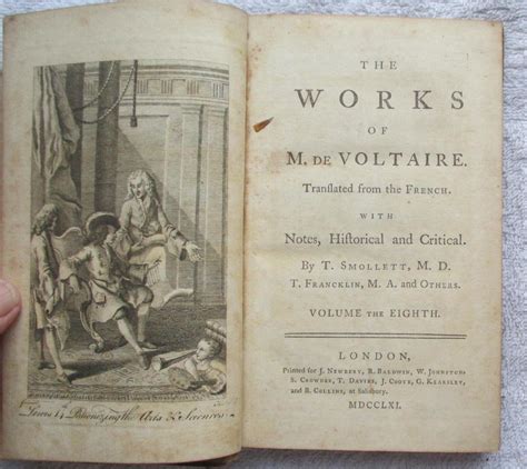 The Works of M. de Voltaire, volume 8 only (Modern History) by Voltaire (trs. T. Smollett, with ...